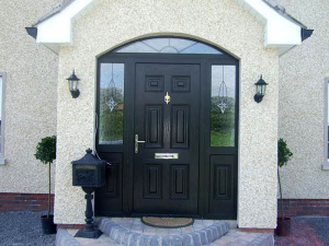 Black uPVC Doors